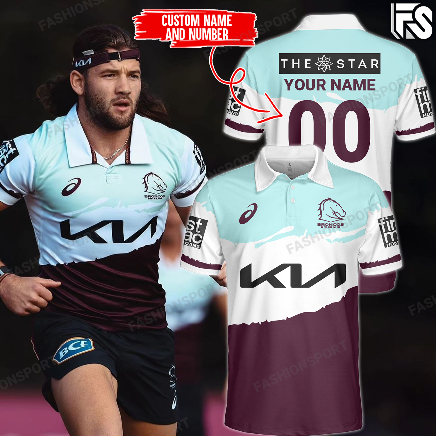 Brisbane Broncos Shirt