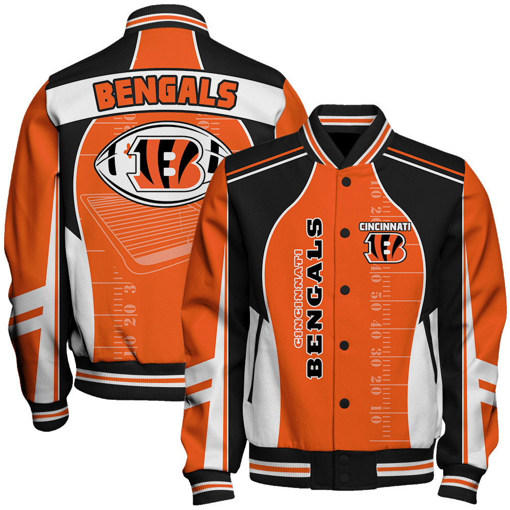 Bengals de Cincinnati - Veste universitaire unisexe classique et moderne