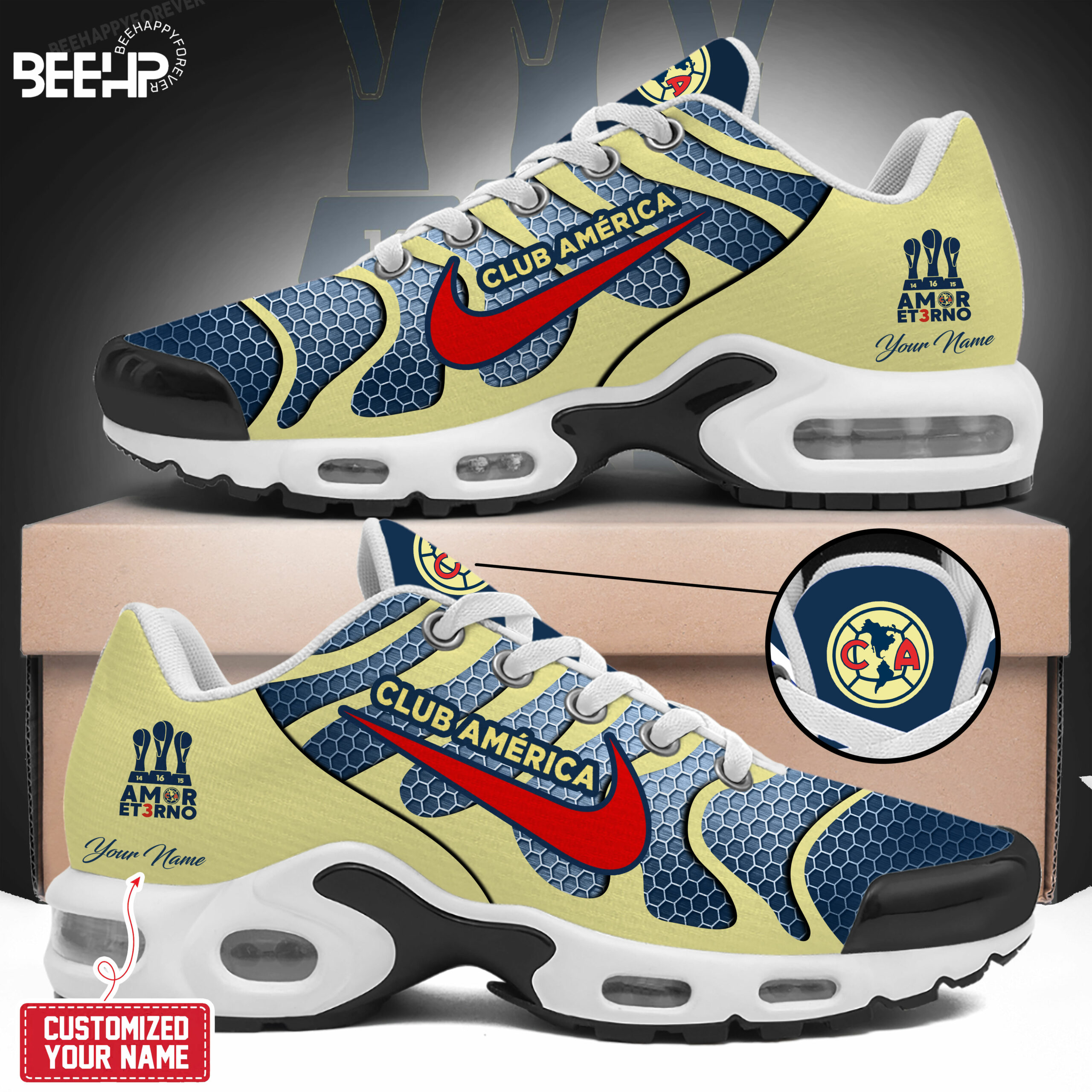 Club America tricampeon New Shoes
