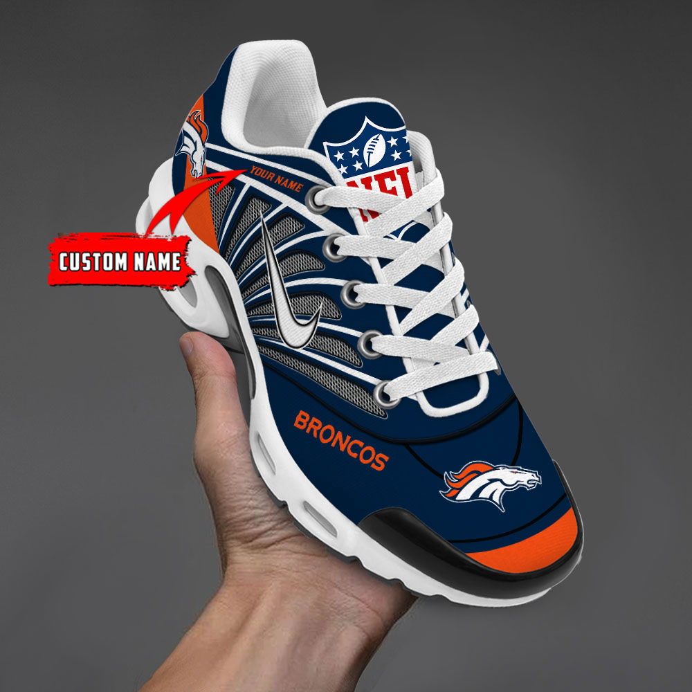 Customize Your Name with Denver Broncos Ver 28 Sport Shoes NF