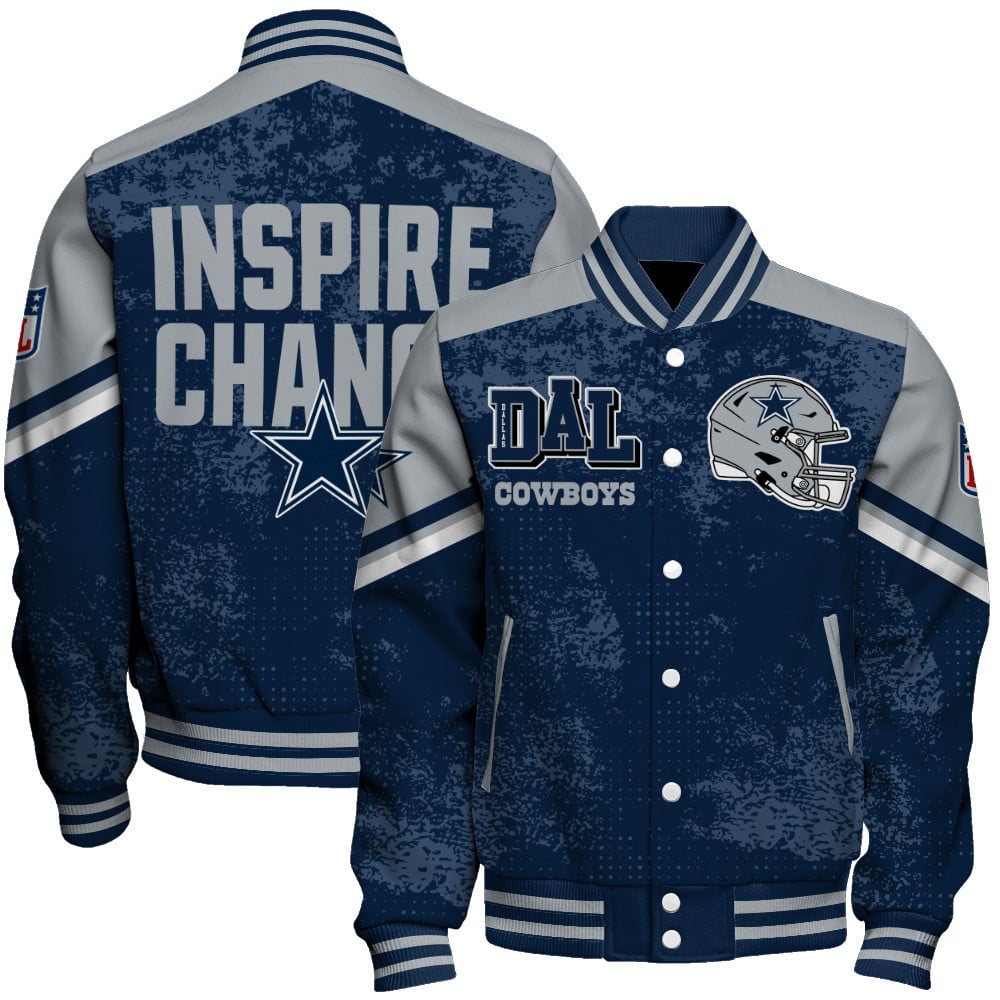Dallas Cowboys - Veste universitaire unisexe de style immortel