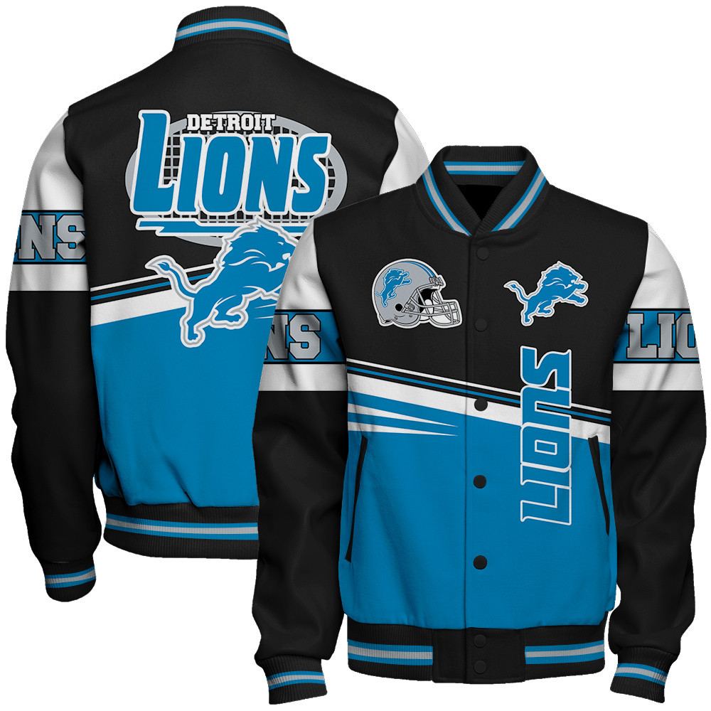 Detroit Lions - Second Family Unisex Varsity Jacket