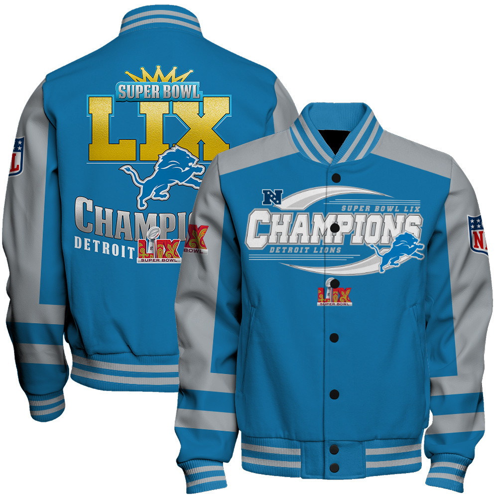 Detroit Lions Super Bowl Champions The Nightmare Of Every Opponent Varsity Jacket