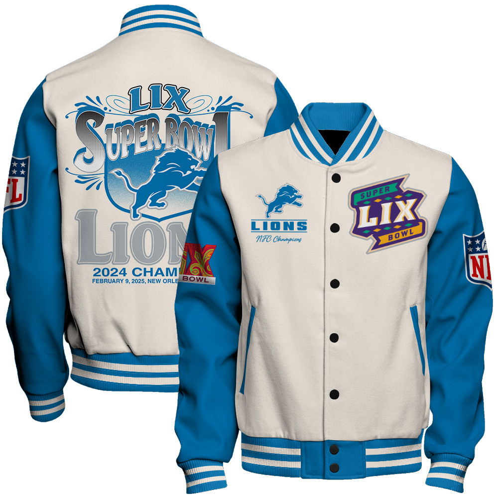Detroit Lions Super Bowl Champions The Story Is Far From Over Varsity Jacket