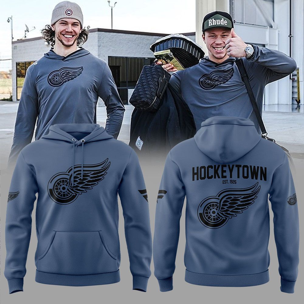 Detroit Red Wings New Hoodie Set