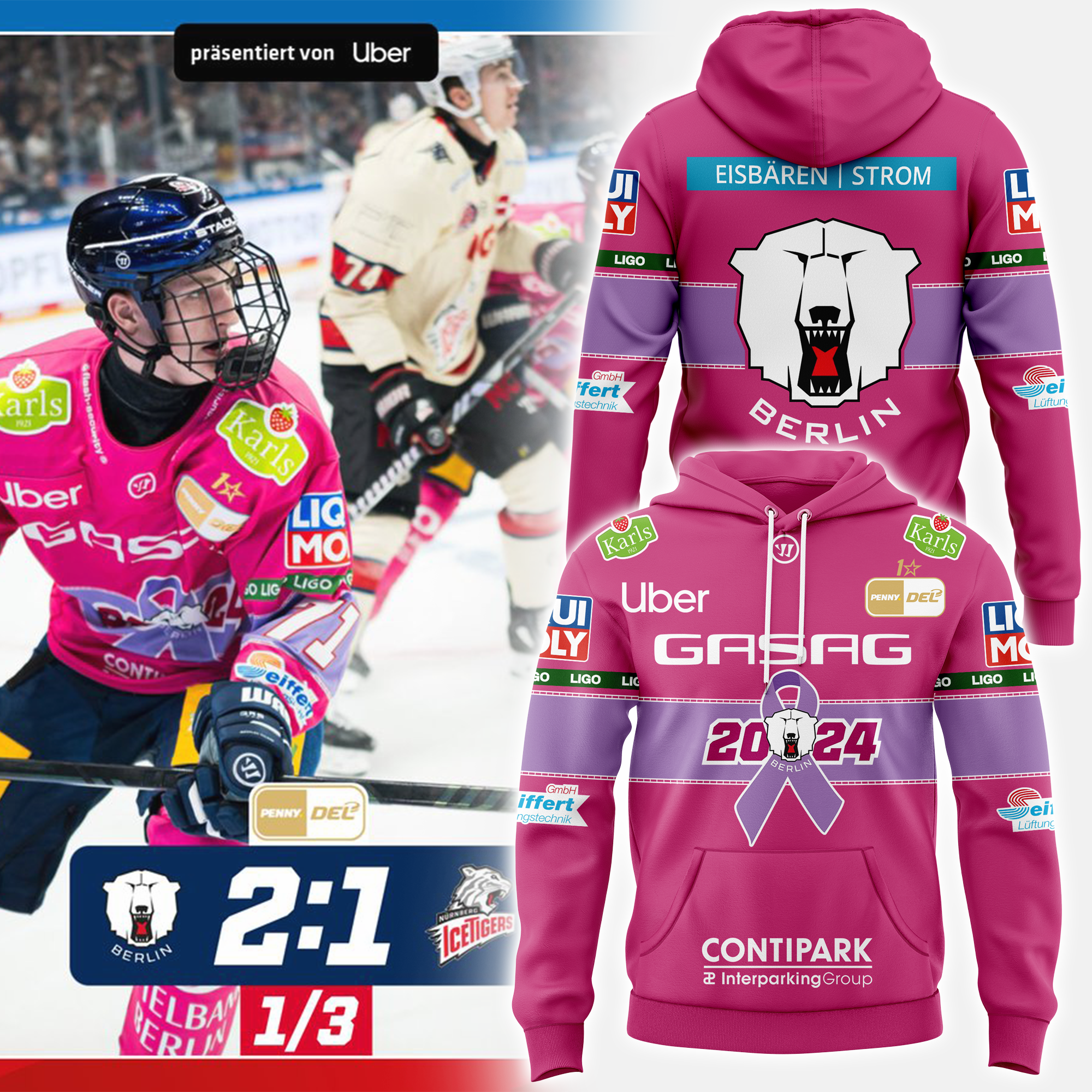 Eisbären Berlin Neuer Hoodie