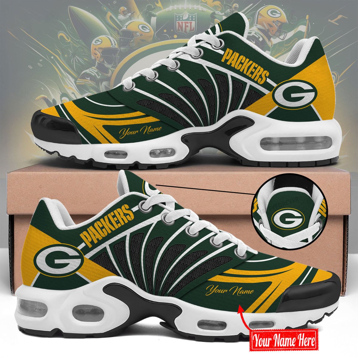 Green Bay Packers New Shoes