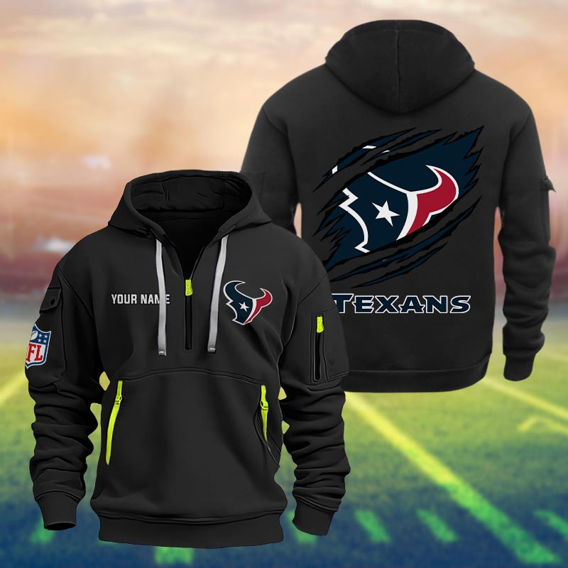 Schwerer Kapuzenpullover der Houston Texans