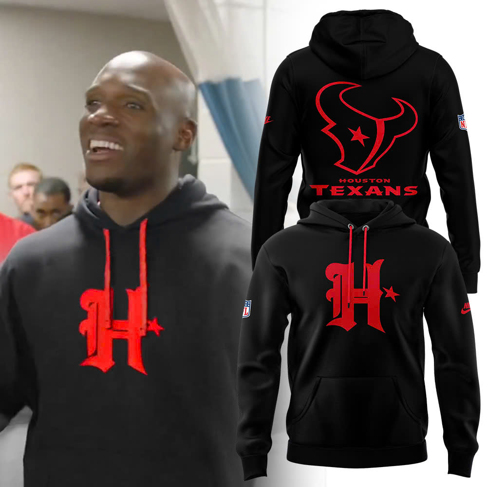 Houston Texans New Personalized Quarter Zip Hoodie AZBTQZH000078