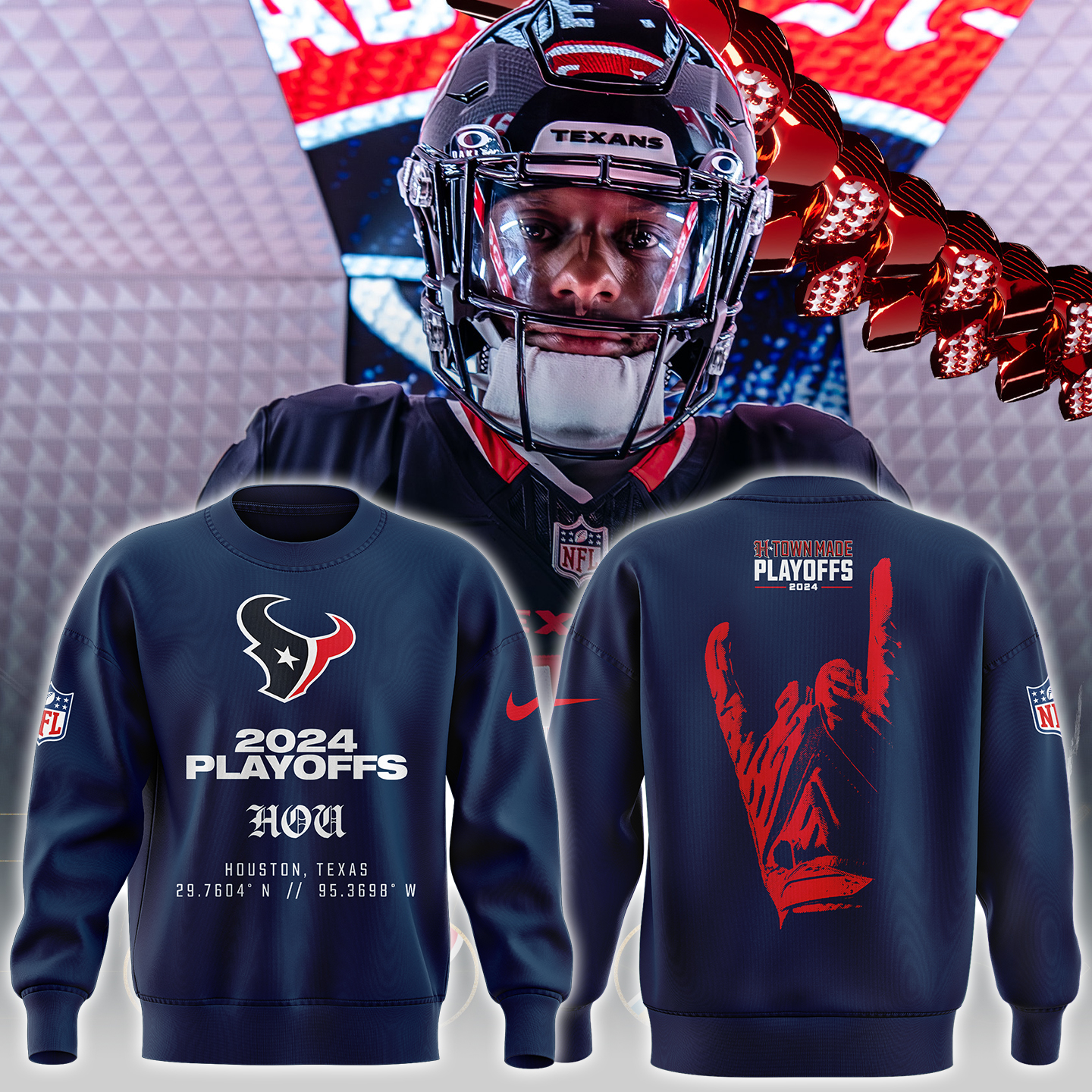 Houston Texans Playoffs Tshirt