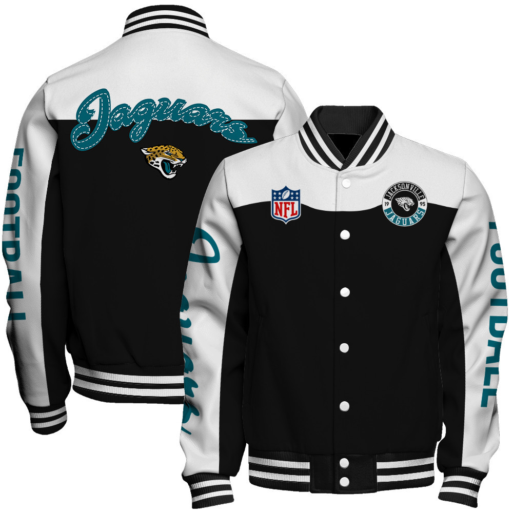 Jacksonville Jaguars National Football League Crucial Catch Unisex Varsity Jacket