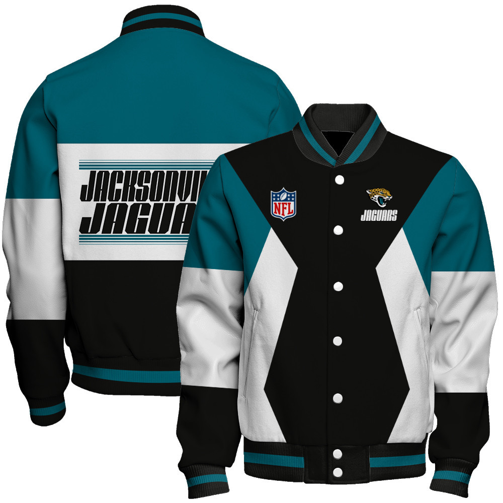 Jacksonville Jaguars National Football League Make Your Mark Unisex Varsity Jacket