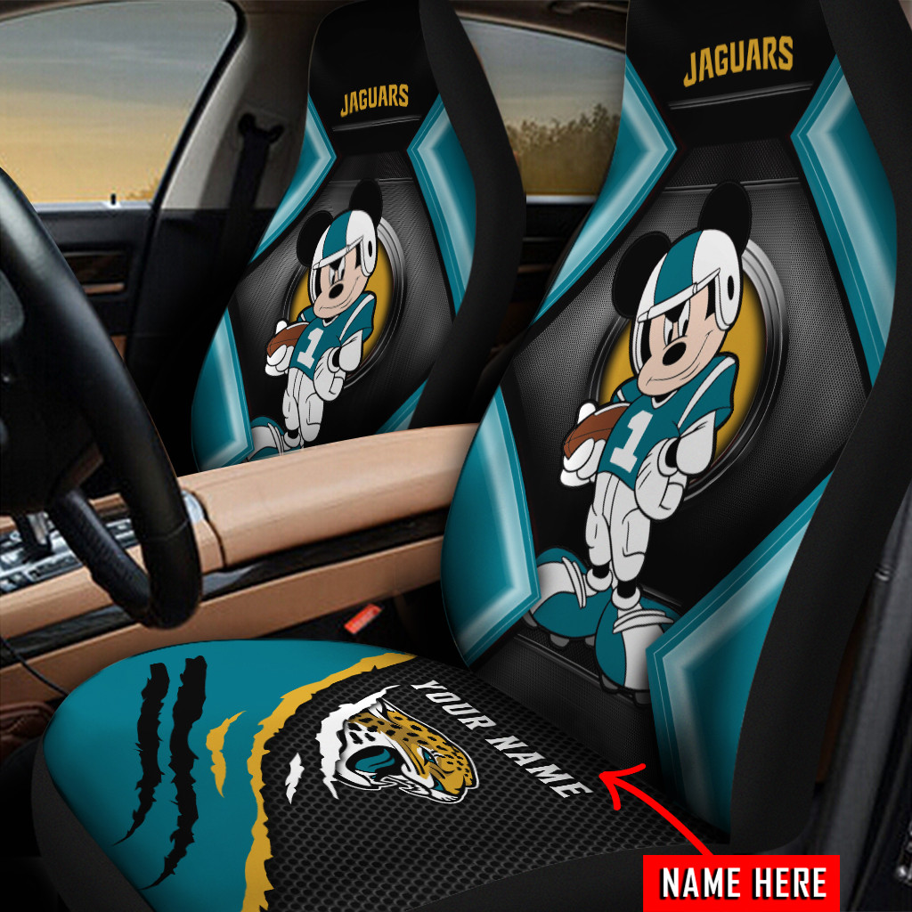 Jacksonville Jaguars Personalized Car Seat Covers BG341
