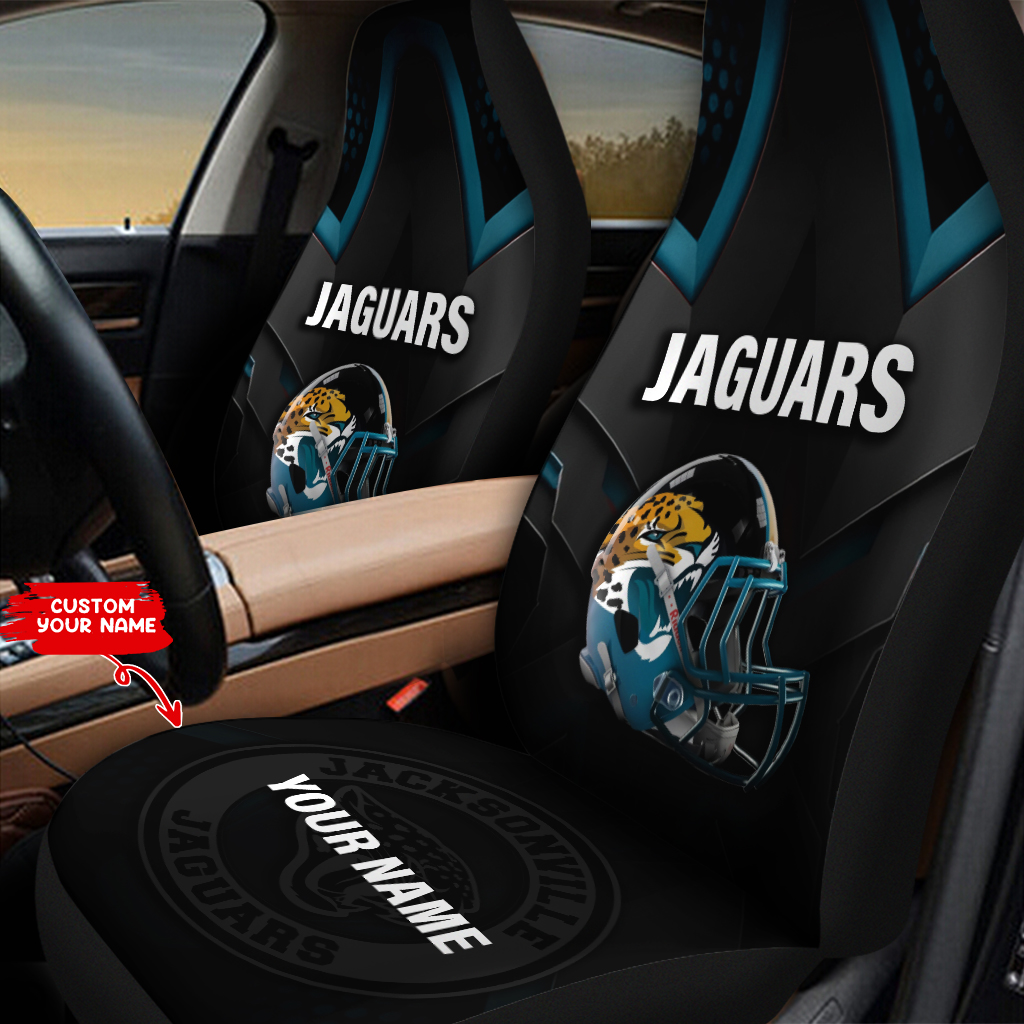 Jacksonville Jaguars Personalized Car Seat Covers BGCSC693