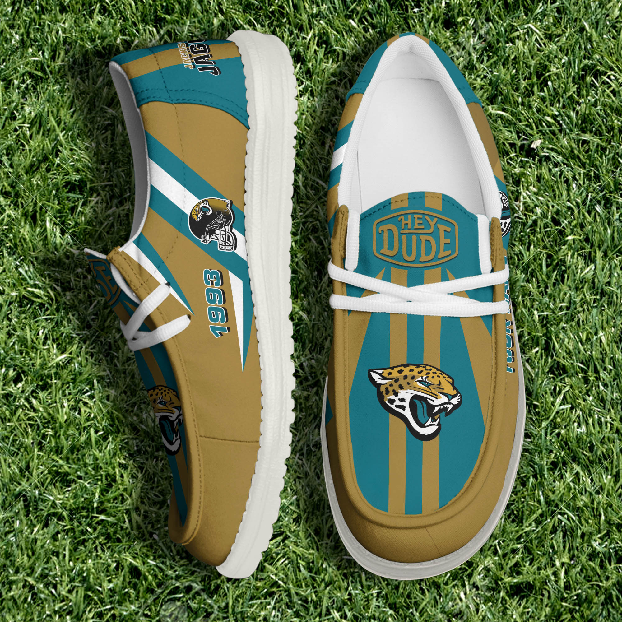 Jacksonville Jaguars Welcome Fall Football Doormat