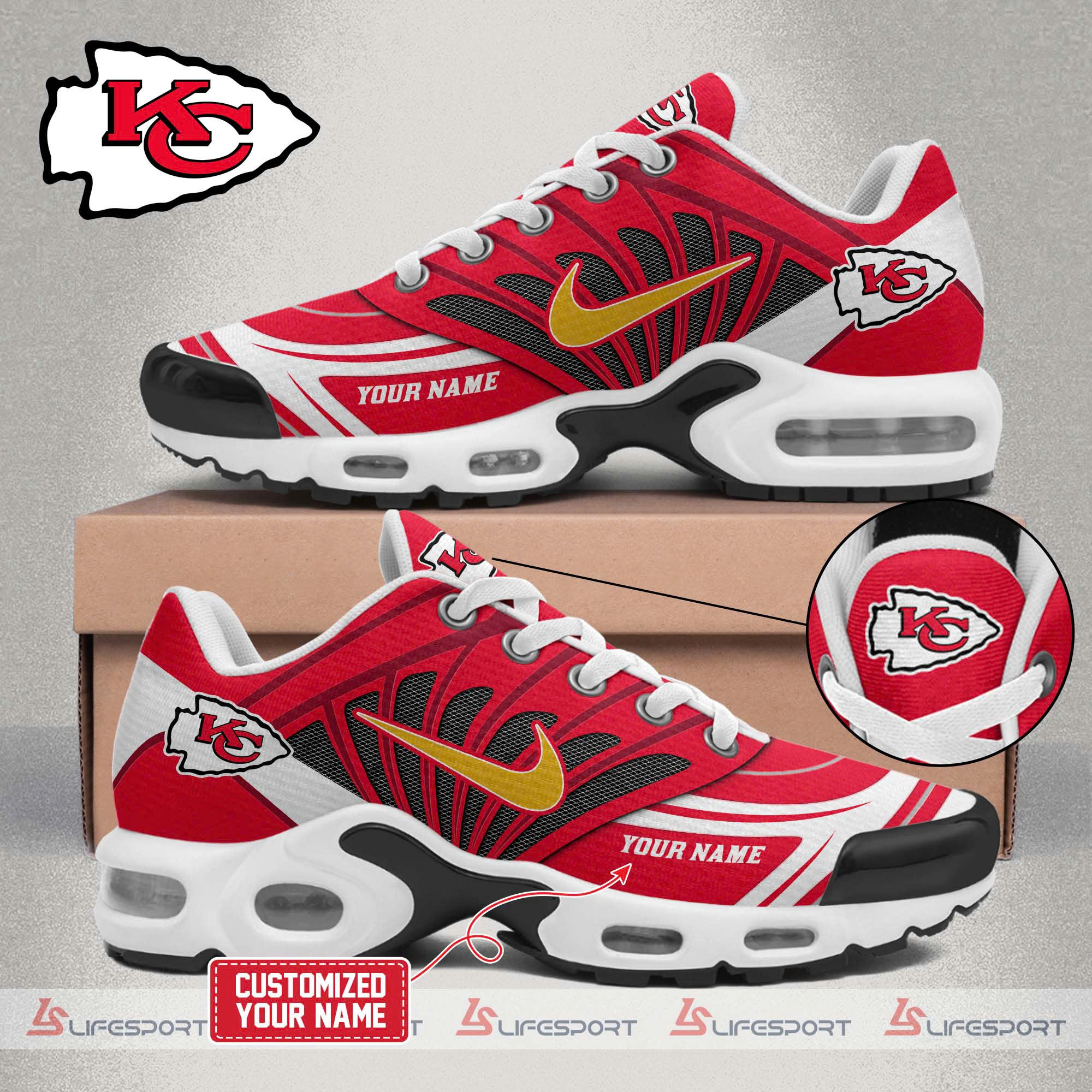 Kansas City Chiefs New Shoes