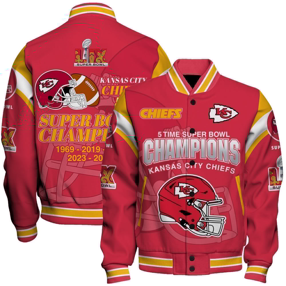 Kansas City Chiefs Super Bowl Champions We'll Always Be Together Varsity Jacket