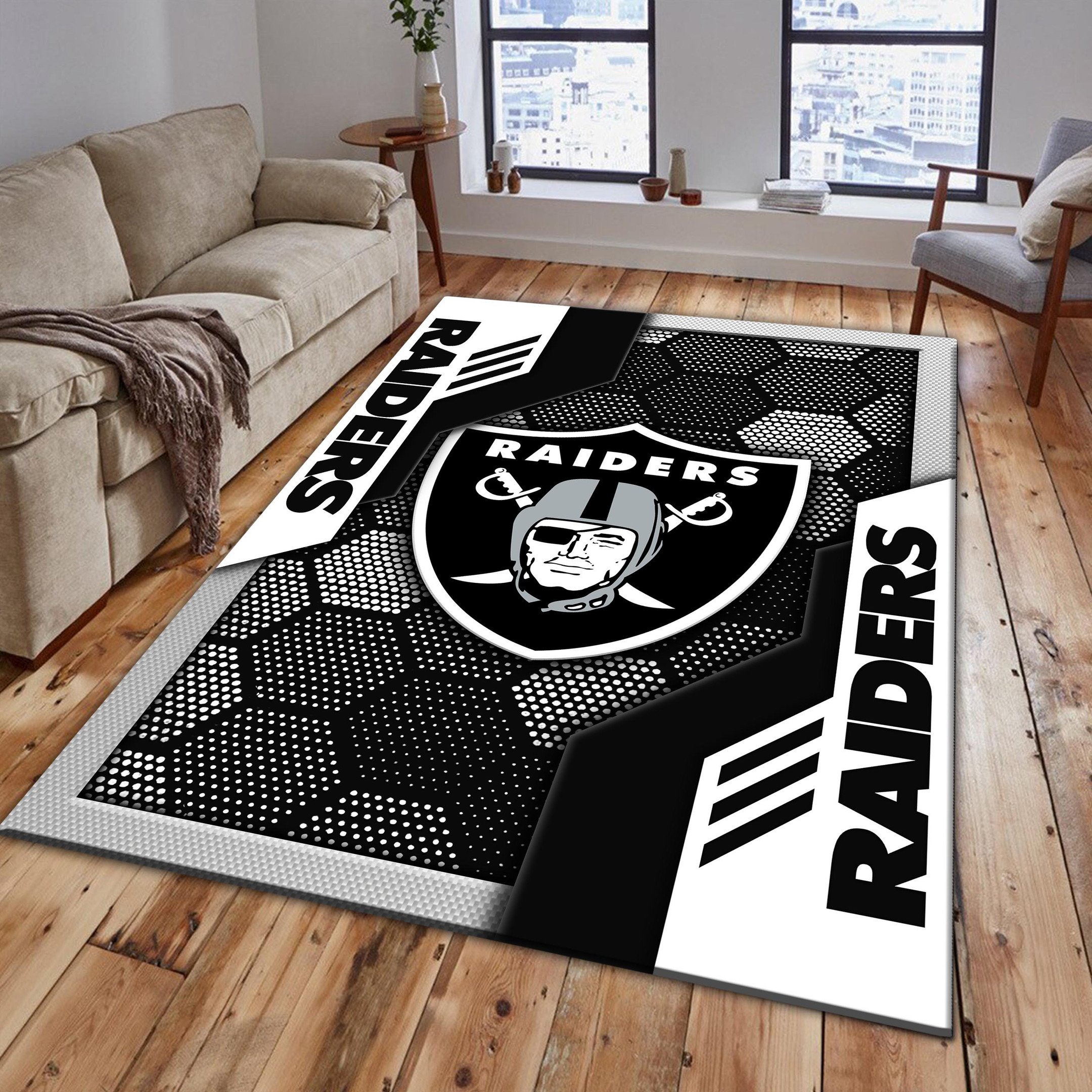 Las Vegas Raiders Area Rugs 0570