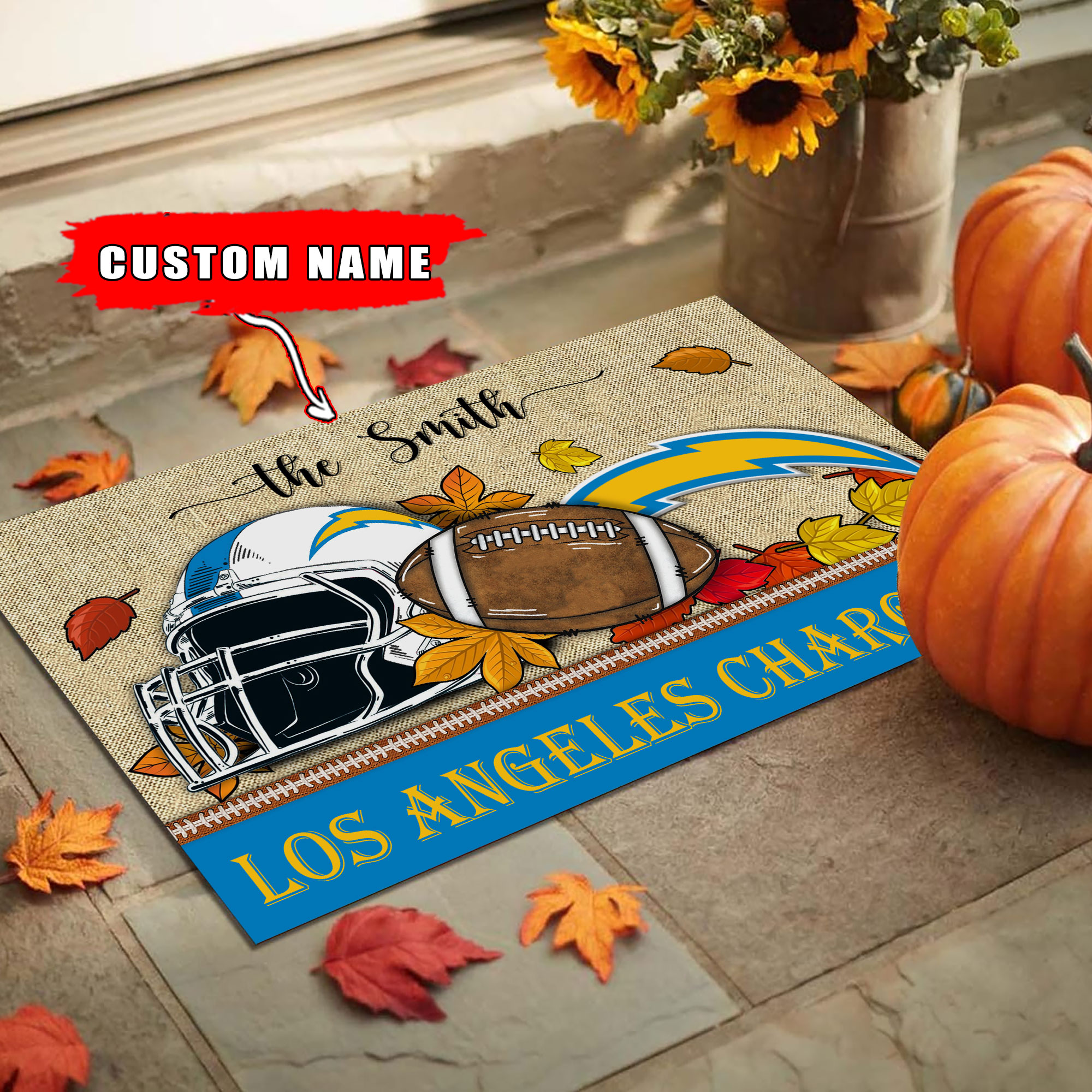 Los Angeles Chargers Halloween Horror Collection Personalize Quarter Zip Hoodie AZCAQZH000027