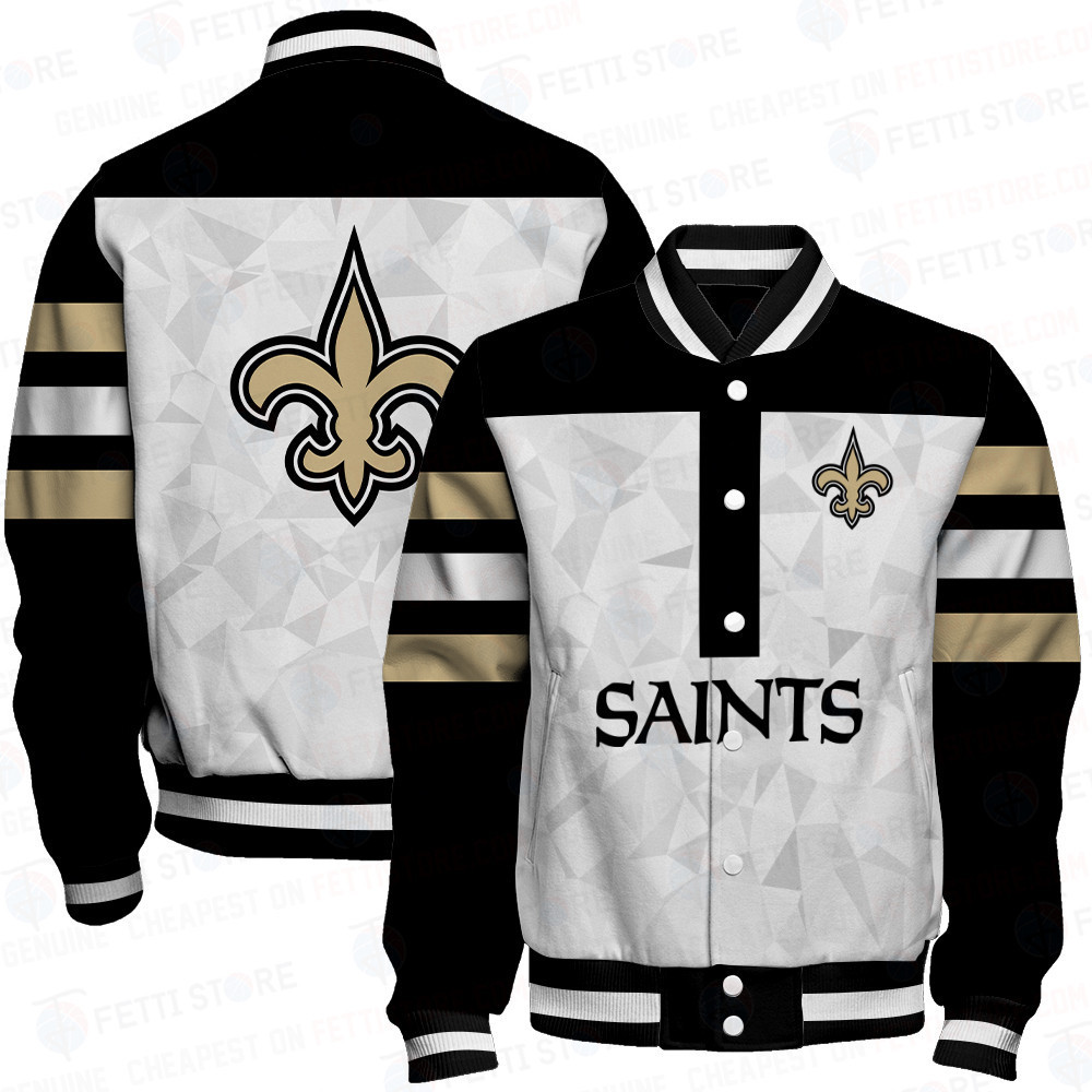 New Orleans Saints Super Bowl Champions Live For These Colors Varsity Jacket