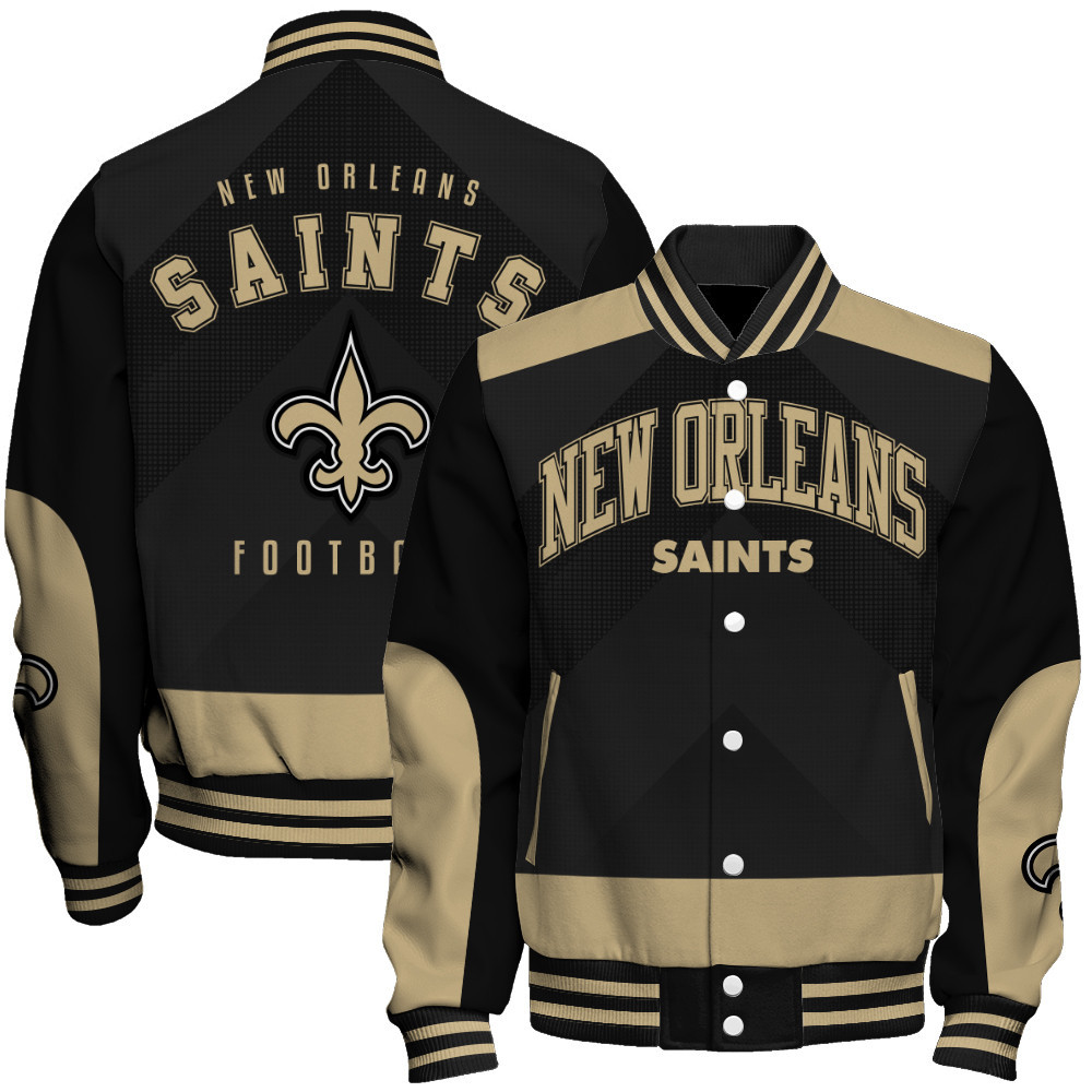 New Orleans Saints - Stay Ahead Of The Trend Unisex Varsity Jacket
