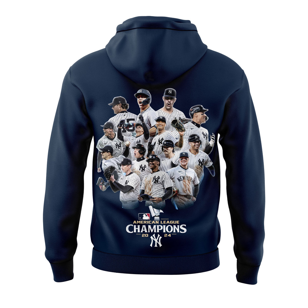New York Yankees American League Champions Hoodie Set+NT20102407ID10DS11