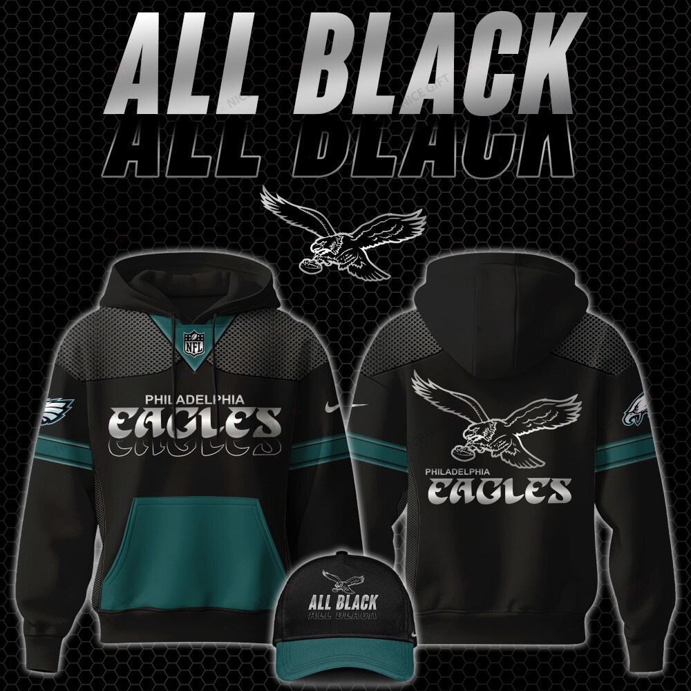 Philadelphia Eagles Hoodie 3D 3HO-D3J3