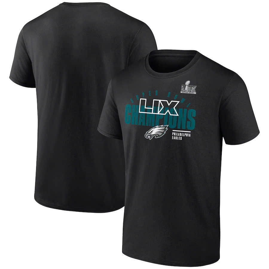 Philadelphia Eagles Super Bowl LIX Champions Legacy Iconic Victory T-Shirt