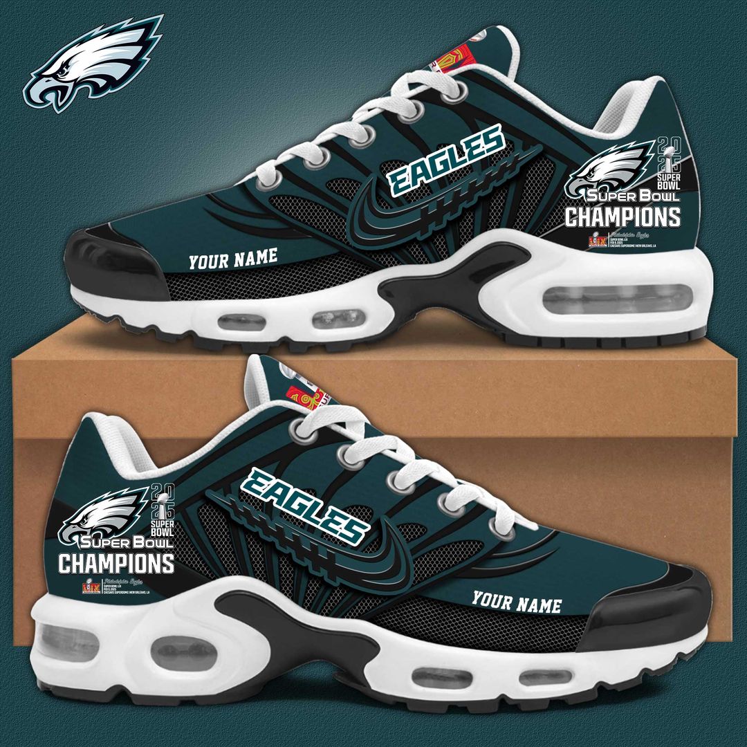 Philadelphia Eagles Super Bowl LIX Champions Shoes