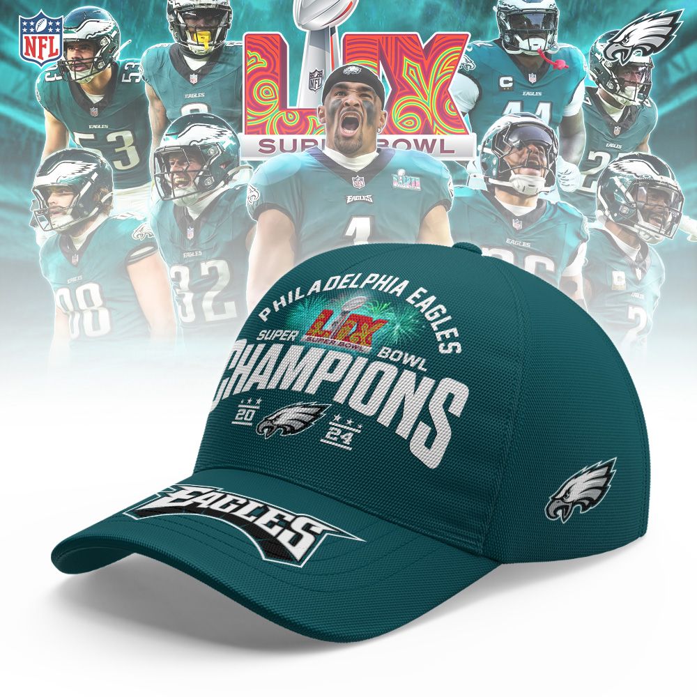 Philadelphia Eagles SUPER BOWL LIX Champions Tshirt