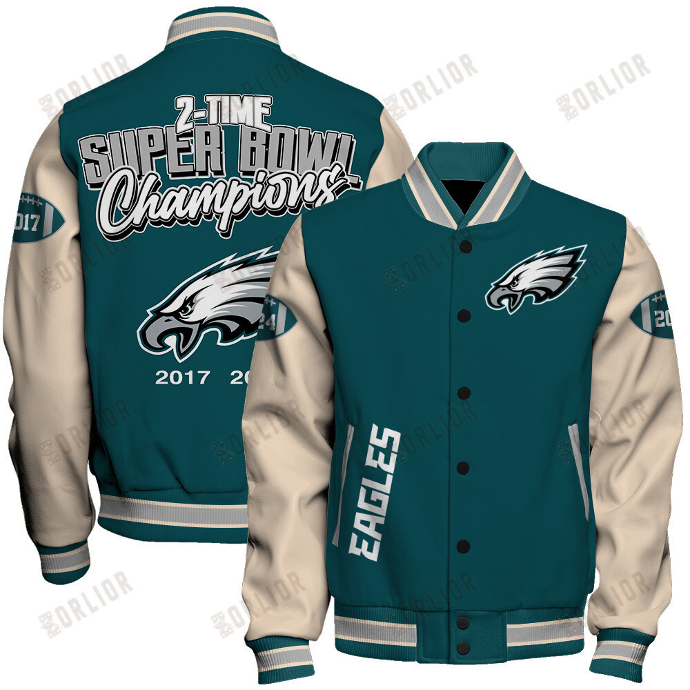 Philadelphia Eagles Super Bowl LIX Champions Zip Hoodie