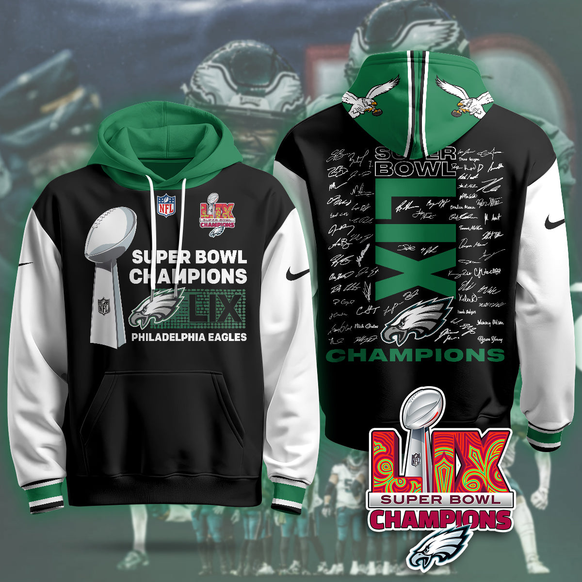 Philadelphia Eagles Super Bowl LIX Jacket