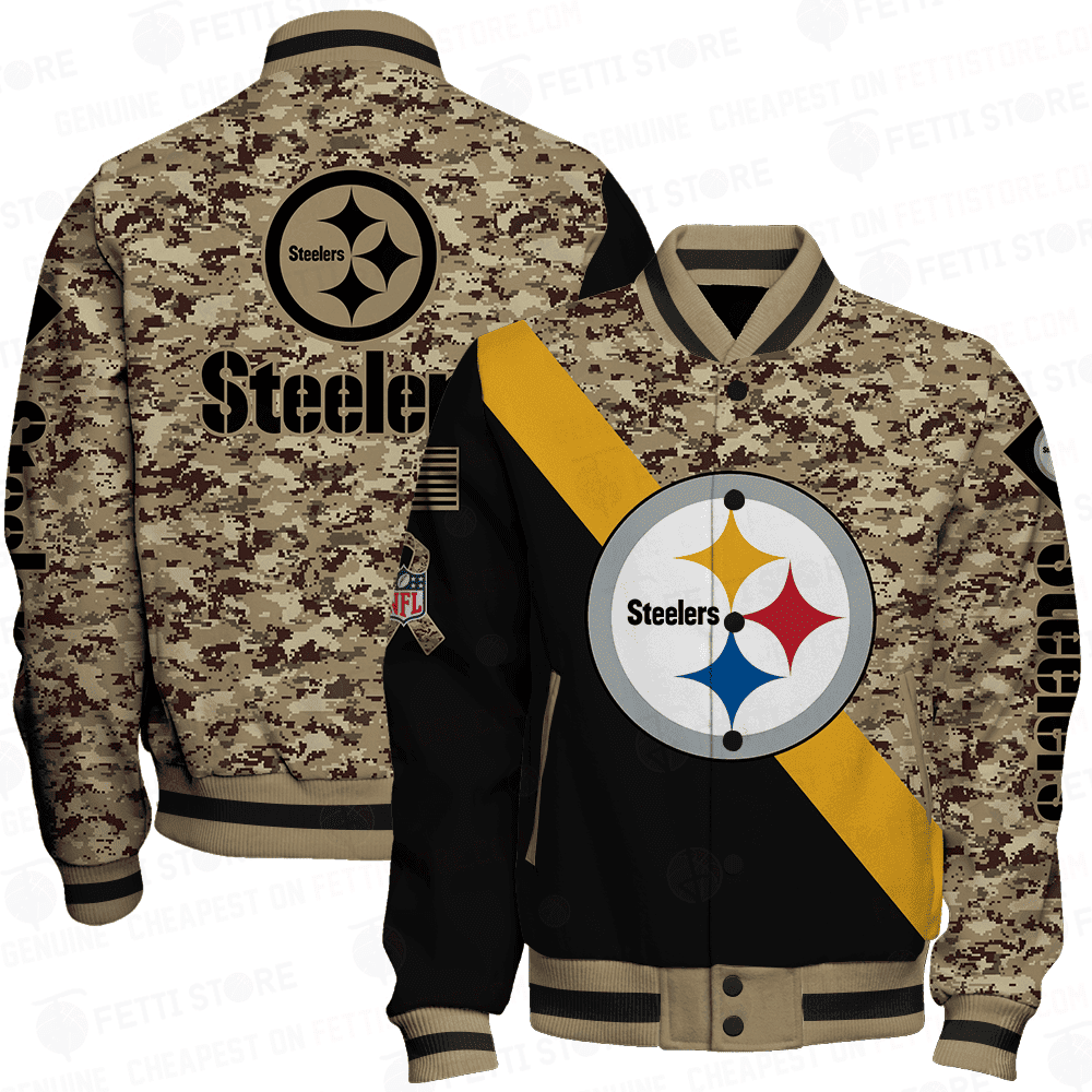 Pittsburgh Steelers - Veste universitaire AOP de la Ligue nationale de football V1