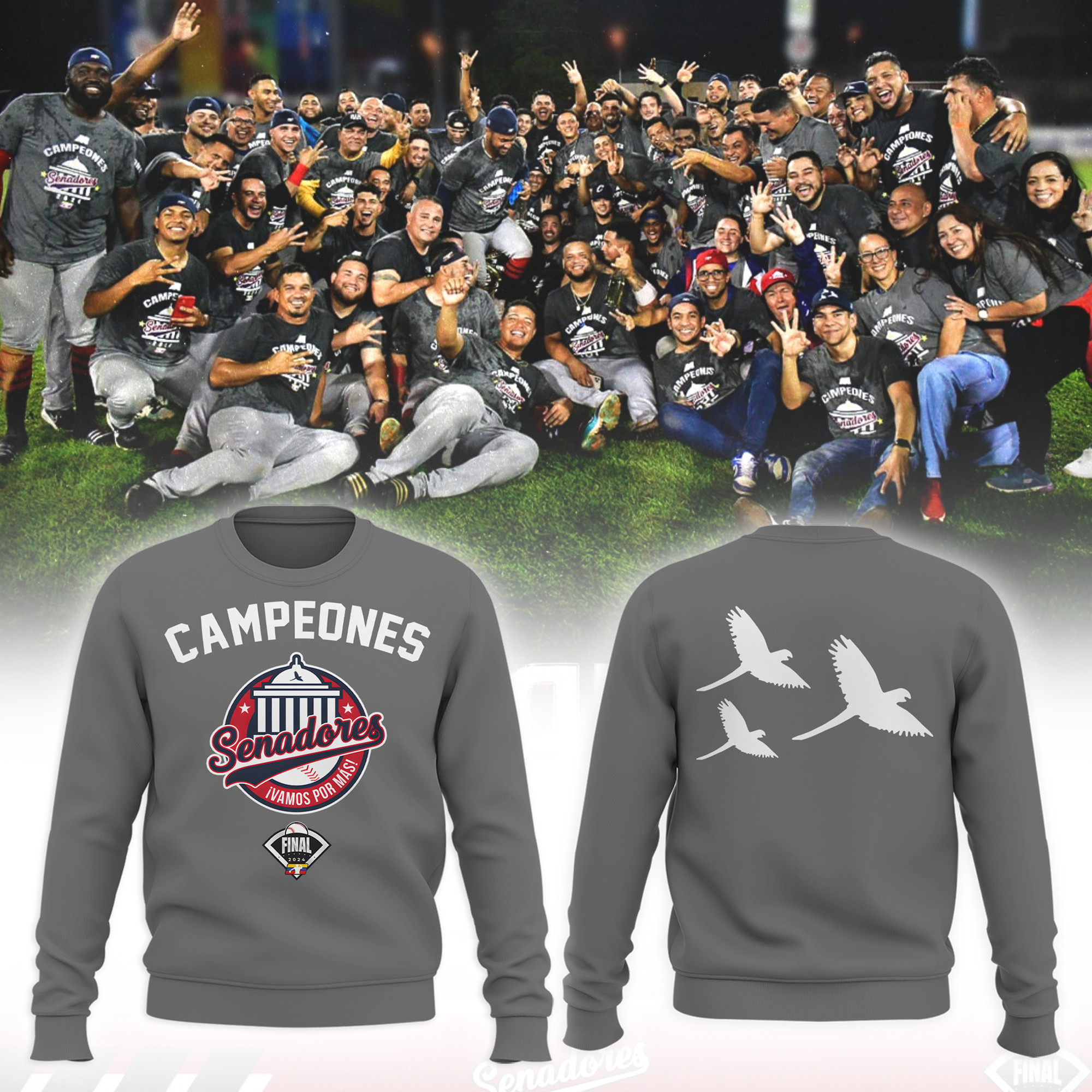 Senadores De Caracas Campeones Sweatshirt – Edition