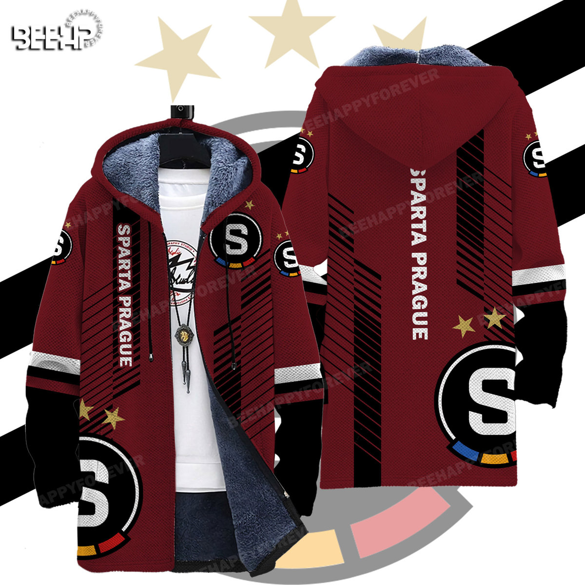 Veste coupe-vent polaire 3D Sparta Prague