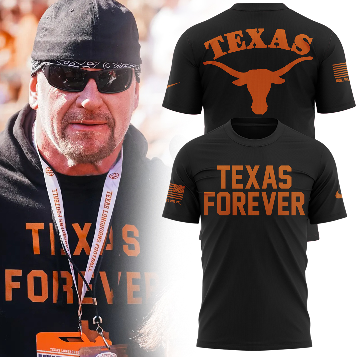Special Edition Texas Forever Orange Hoodie