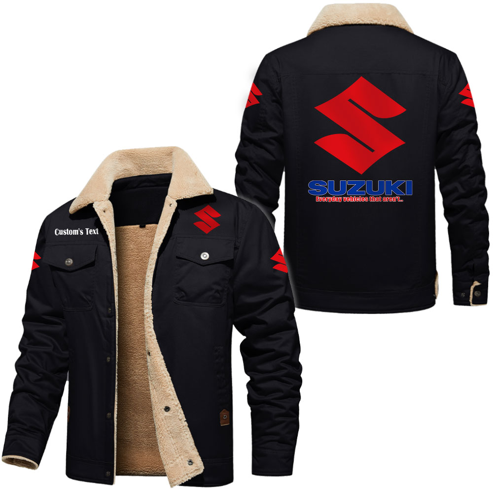Suzuki Baseball Jacket, Multicolor
