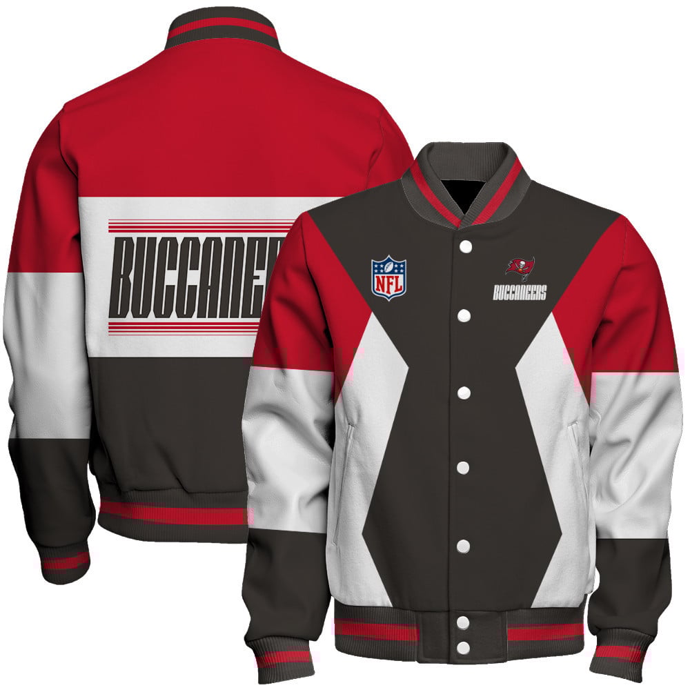 Tampa Bay Buccaneers National Football League Varsity Jacket STM V4