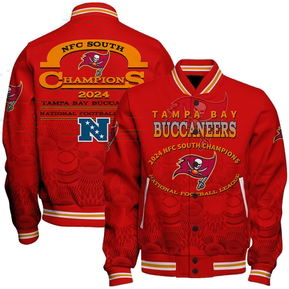 Tampa Bay Buccaneers NFC South Champions New Design Varsity Jacket