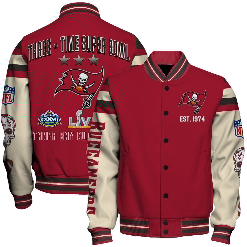 Tampa Bay Buccaneers Super Bowl Champions We'll Always Be Together Varsity Jacket
