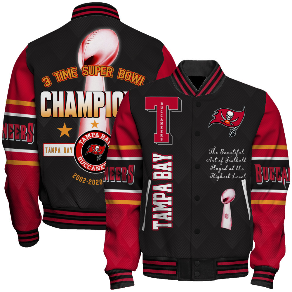 Tampa Bay Buccaneers Super Bowl LIX Champions The King Of The Field Varsity Jacket