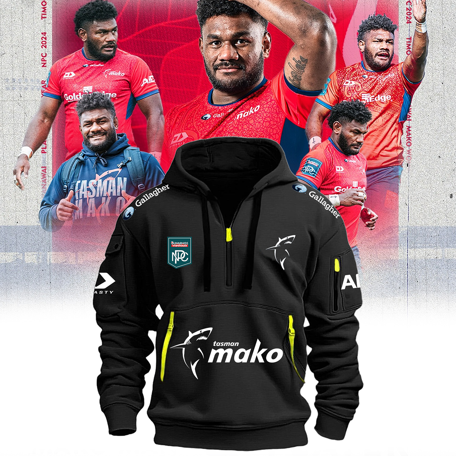 Tasman Mako Nouveau sweat à capuche