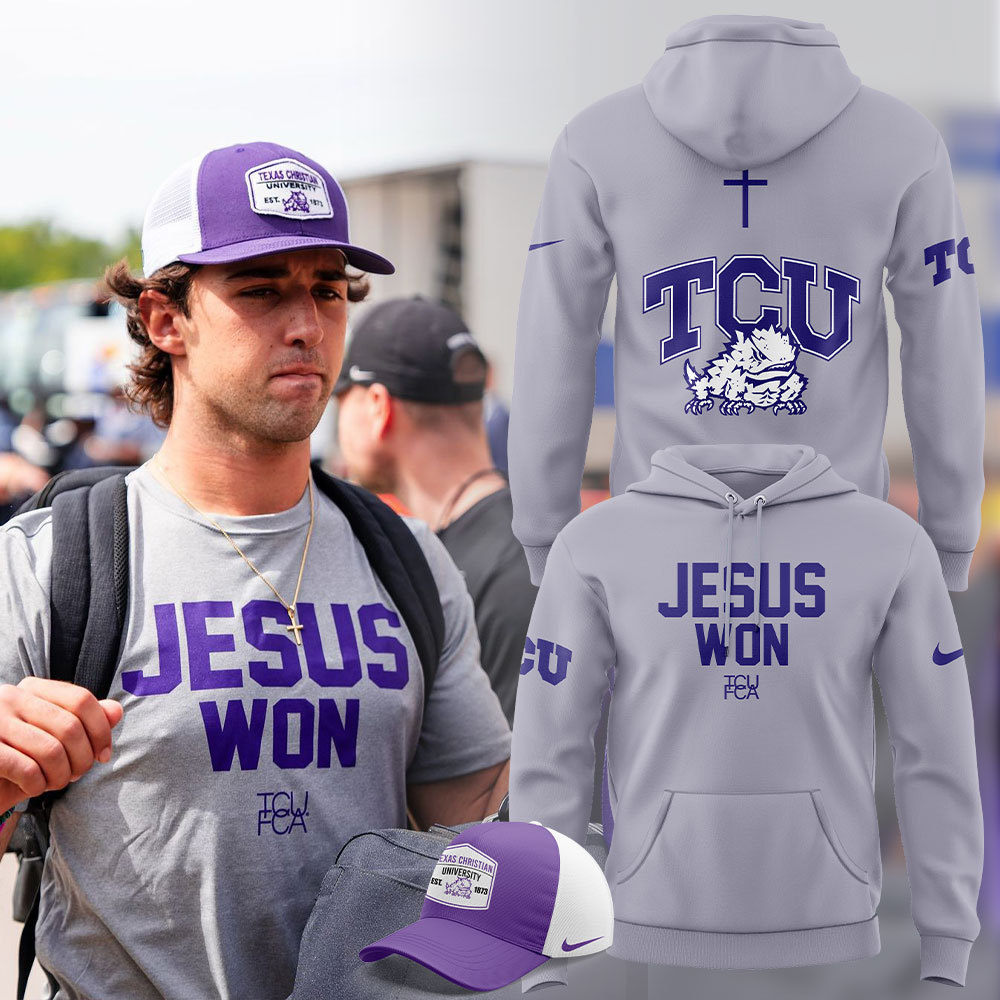 TCU Football Jesus Won Tshirt NT30092402ID10DS11