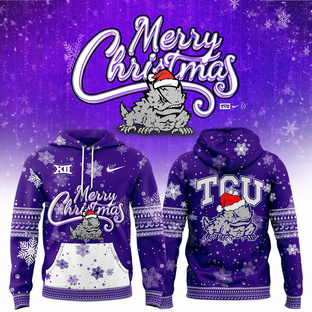 TCU Football New Season 2024 Hoodie Set