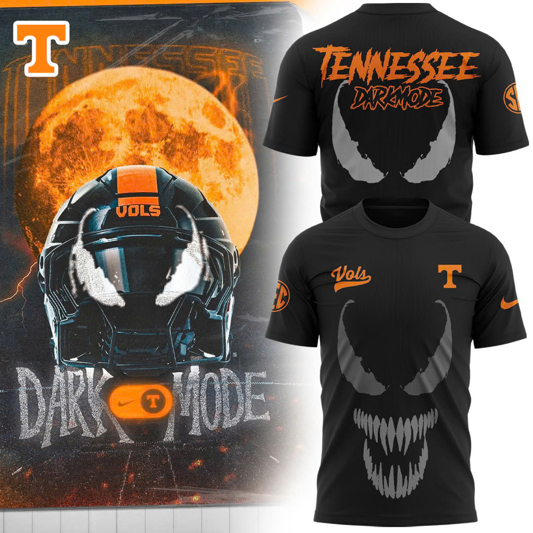 Tennessee Football Dark Mode Long Sleeve Shirt