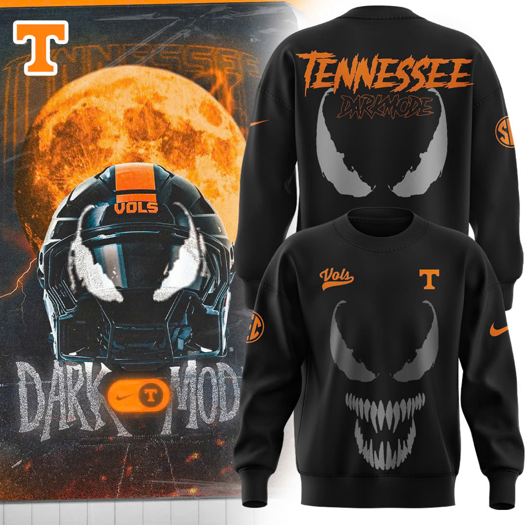 Tennessee Football Dark Mode Shorts