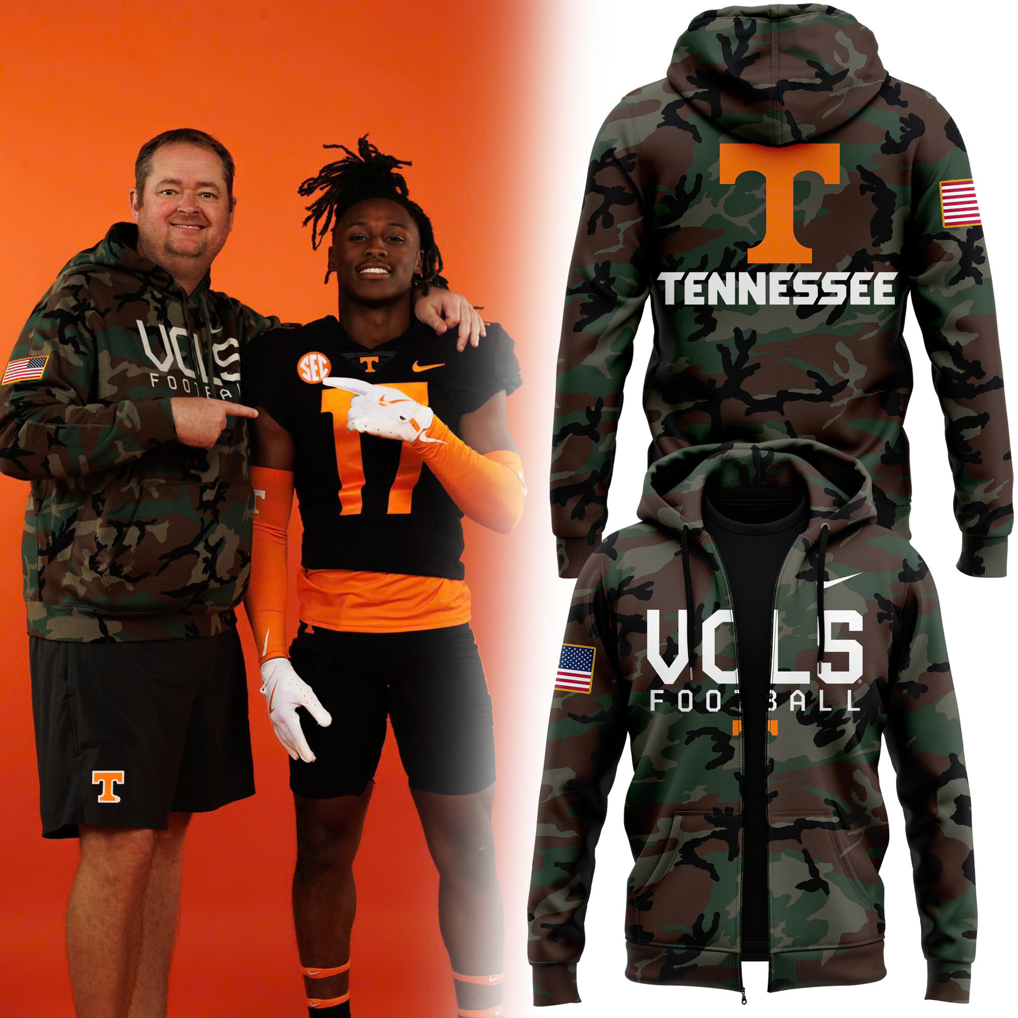 Tennessee Football Salute to Service Cap