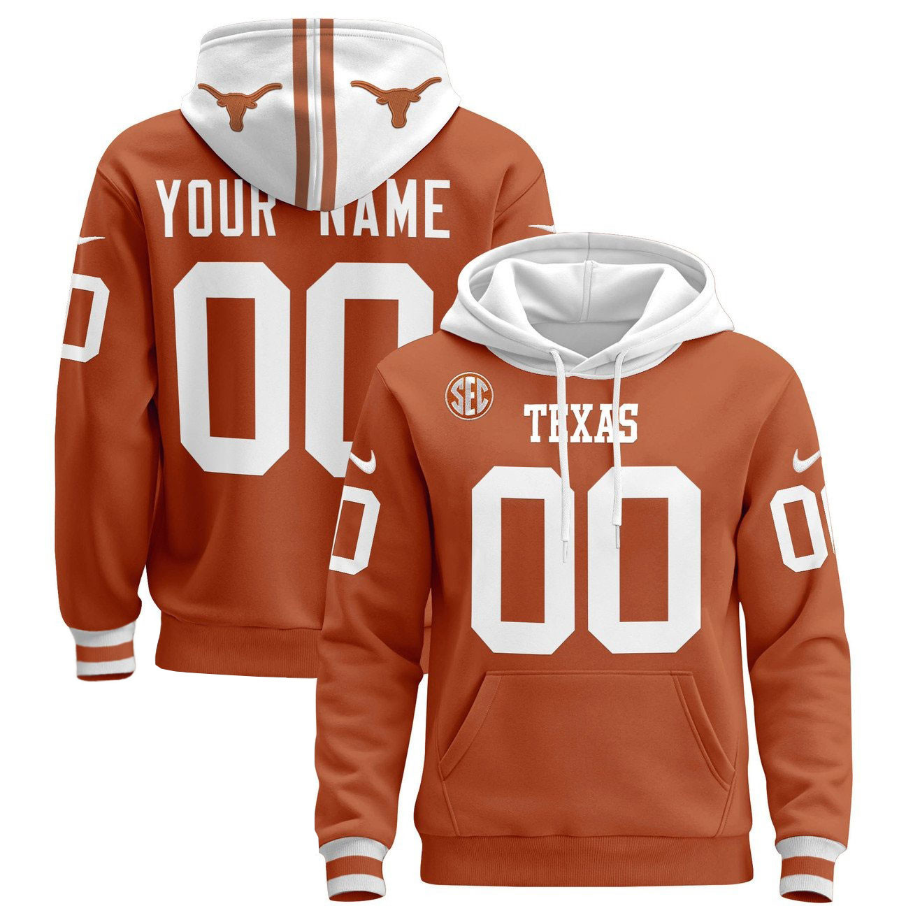 Texas Longhorns Football Hoodie