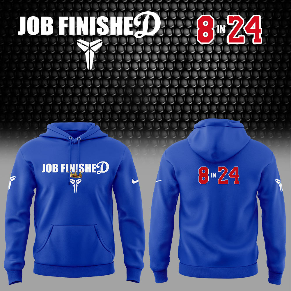 Vanessa Bryant Shares Kobe x Los Angeles Dodgers Apparel After World Series Win Tshirt Set+NT01112407ID10DS11